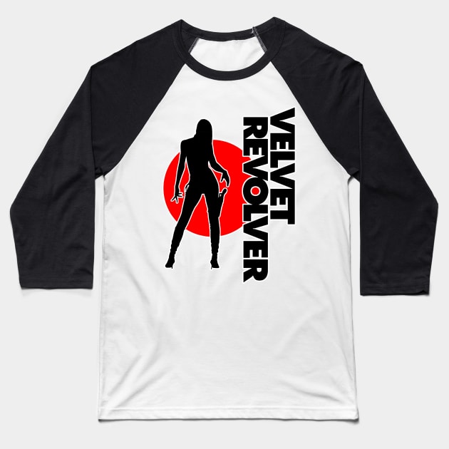 Velvet Revolver Baseball T-Shirt by Jennifer Bourbonnais